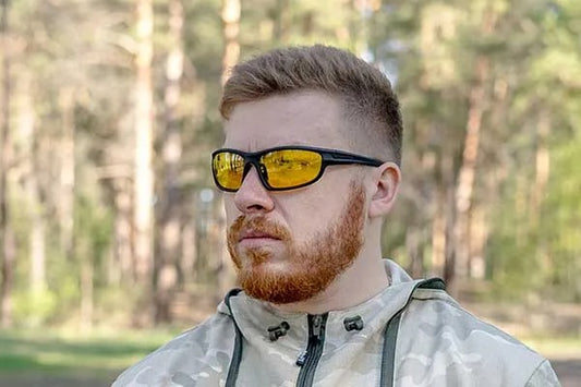 Gafas para conducir de noche con filtro amarillo