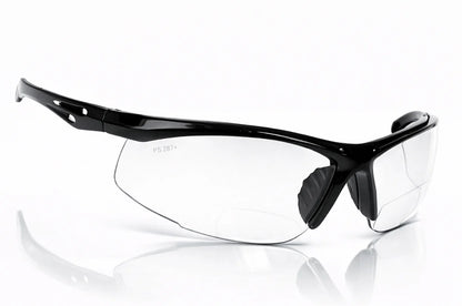 gafas de seguridad bifocales con lentes intercambiables para visión clara y protección