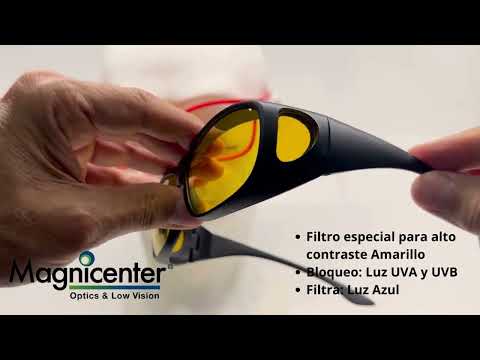 Gafas Filtro Amarillo Degeneración Macular Visitenos en Madrid