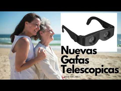 Lupa telescópica binocular ajustable