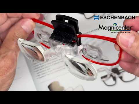 Lupas MaxDetail Eschenbach clip para trabajos de precisión