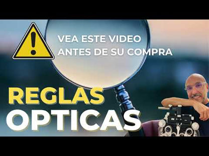 Magnificadores binoculares con luz LED y juego de 4 lentes.