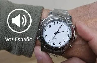 Reloj para Ciego Vocalizado en Español Analógico