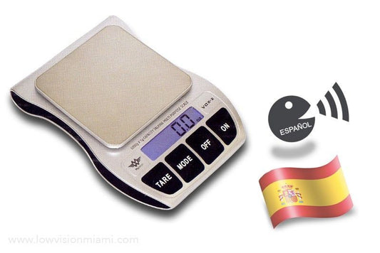 Báscula de Cocina Parlante – Ideal para Personas con Discapacidad Visual