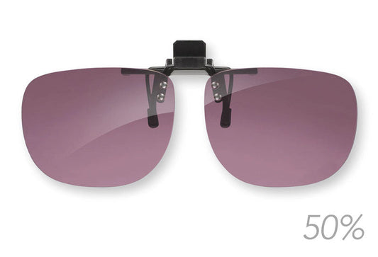 Clip On FL41 Eschenbach para gafas, ideal para reducir deslumbramiento y fatiga ocular en ambientes con luz intensa.