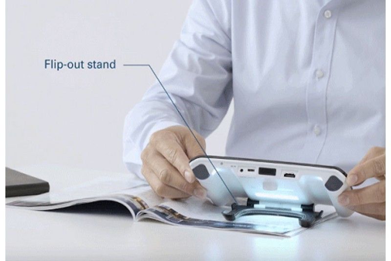 Lupa electrónica Eschenbach Visolux HD 7 pulgadas, disponible en ópticas especializadas en Madrid.