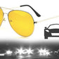 Gafas para automovilismo nocturno