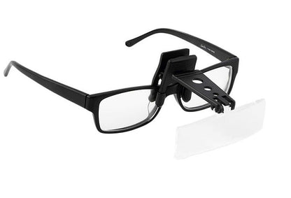 Lupa Pinza con lentes intercambiables