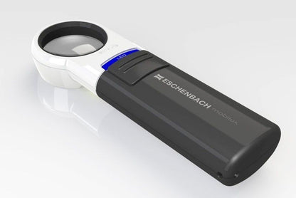 Lupa Mobilux LED Eschenbach 2.5x con luz LED, ideal para trabajos detallados y visualización clara en Madrid.