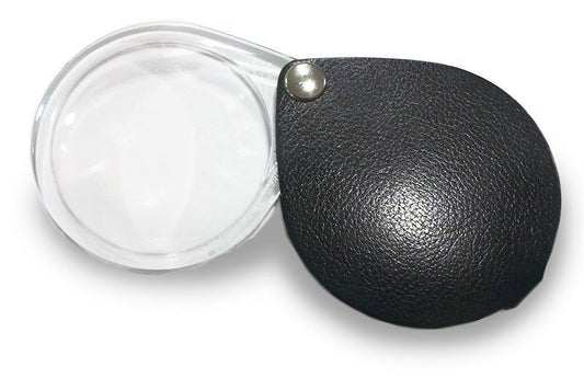 Lupa clásica plegable Eschenbach, ideal para llevar y usar en Madrid.