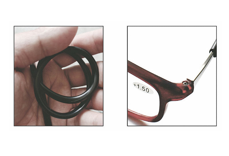 gafas de lectura cuello magnitico largo con banda flexible