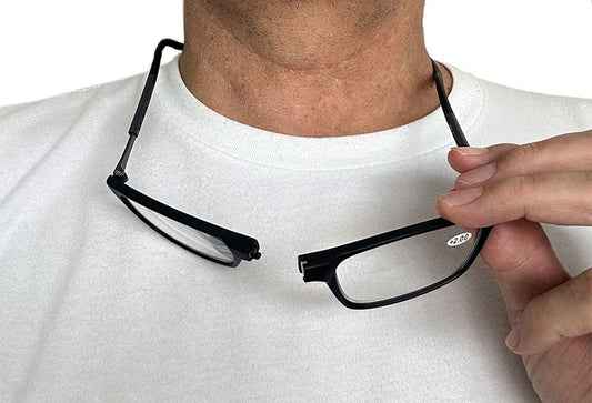 gafas de lectura magneticas con banda flexible paraa el cuello 