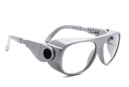 gafas de protección laser Co2 , El marco este fabricado en nylon por lo que es muy ligero y flexible.