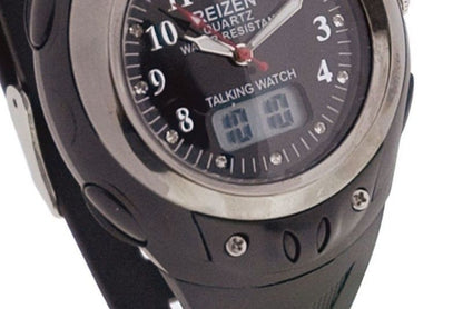 Reloj deportivo con voz clara en español, perfecto para Madrid.