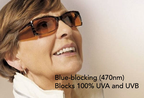 gafas filtro con bloqueo y 100%  UVA