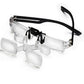 gafas lupa clip maxdetail eschenbach para vision de cerca adptable a su gafa