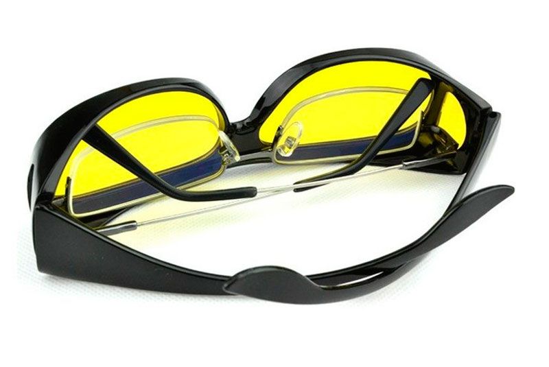 gafas filtro amarillo  comodas para usar con sus gafas